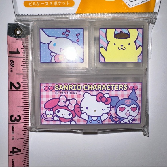 Sanrio | Characters: Cinnamoroll, Melody, Kuromi | Pill Box Storage Case - Picture 4 of 5